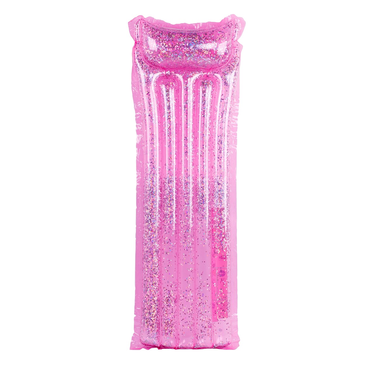 Northlight Inflatable Glitter Swimming Pool Lounge - 67" - Pink